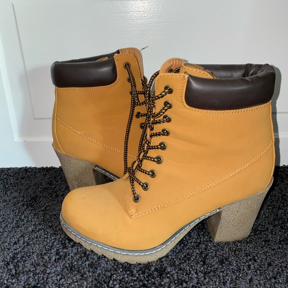 Boots with heels